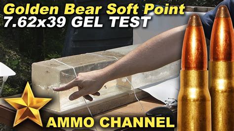 silver bear 62 gr 223 soft point gel test|Silver Bear 7.62x39 Soft Point Gel Test Results.